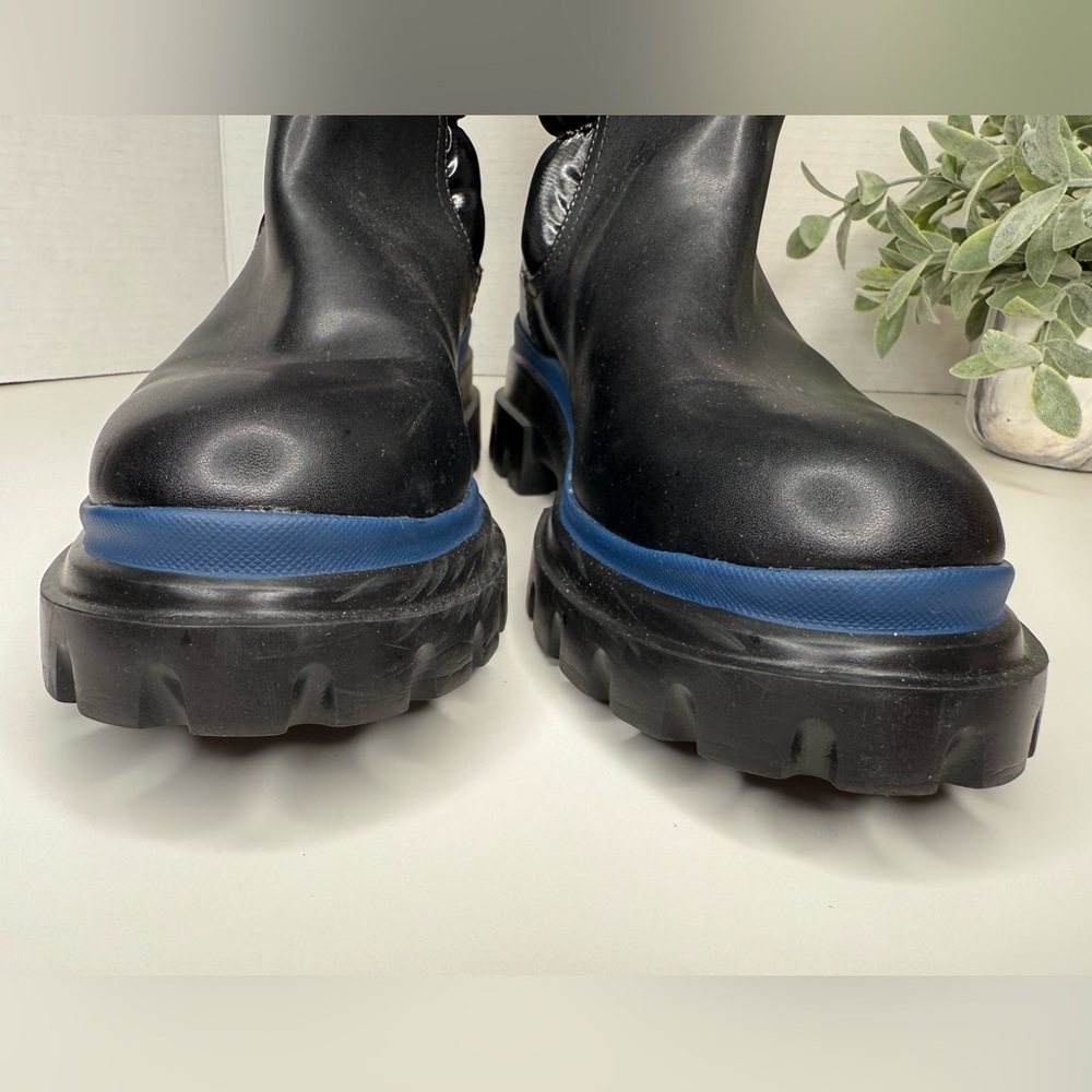 Calvin Klein Laeton Black Puffer Rain/Snow Boot Womens Size 8 Outdoor Minimalist - Picture 10 of 16